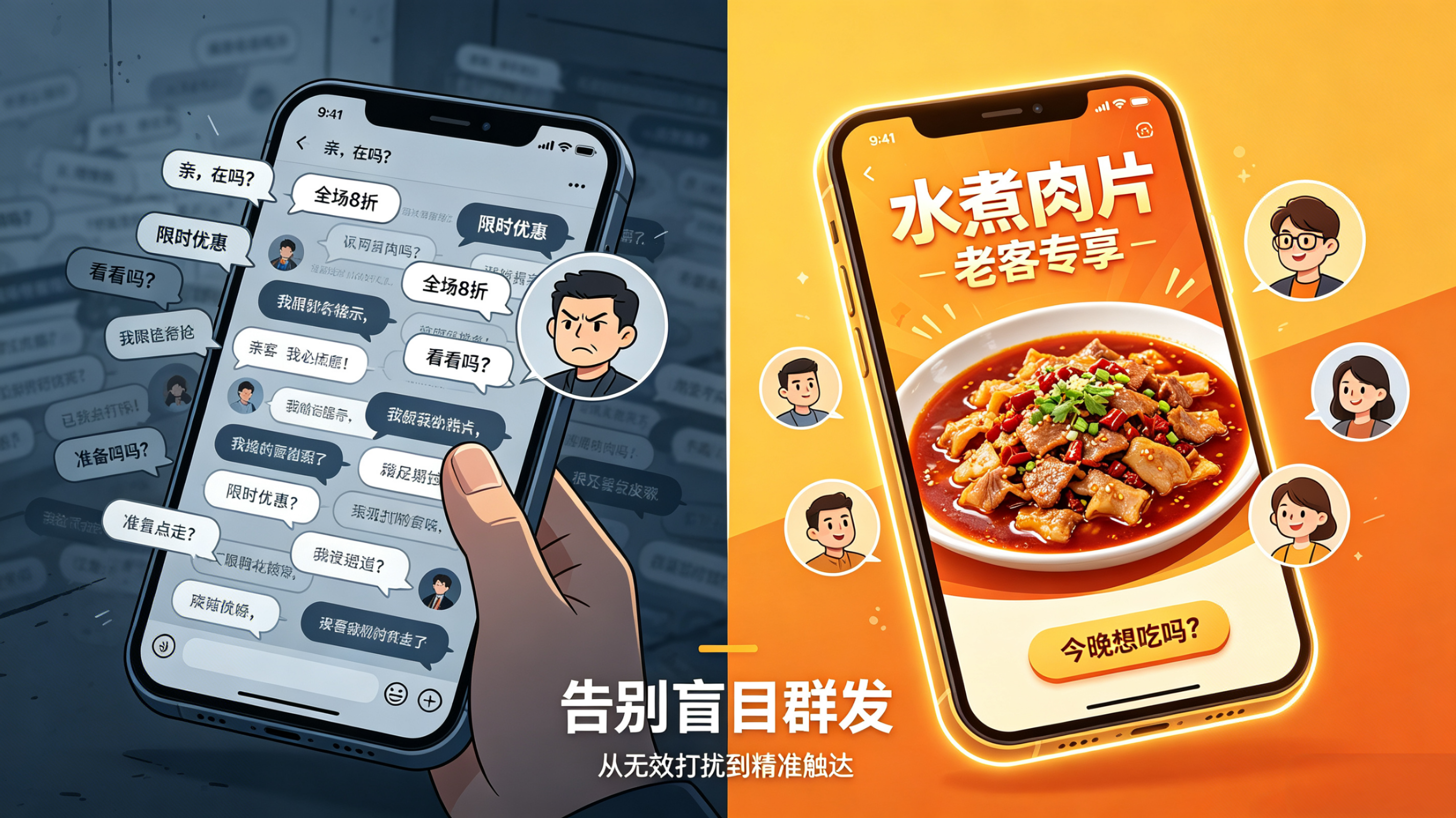 别再群发&ldquo;亲，在吗&rdquo;了！用这套&ldquo;读心术&rdquo;，让顾客主动为你买单